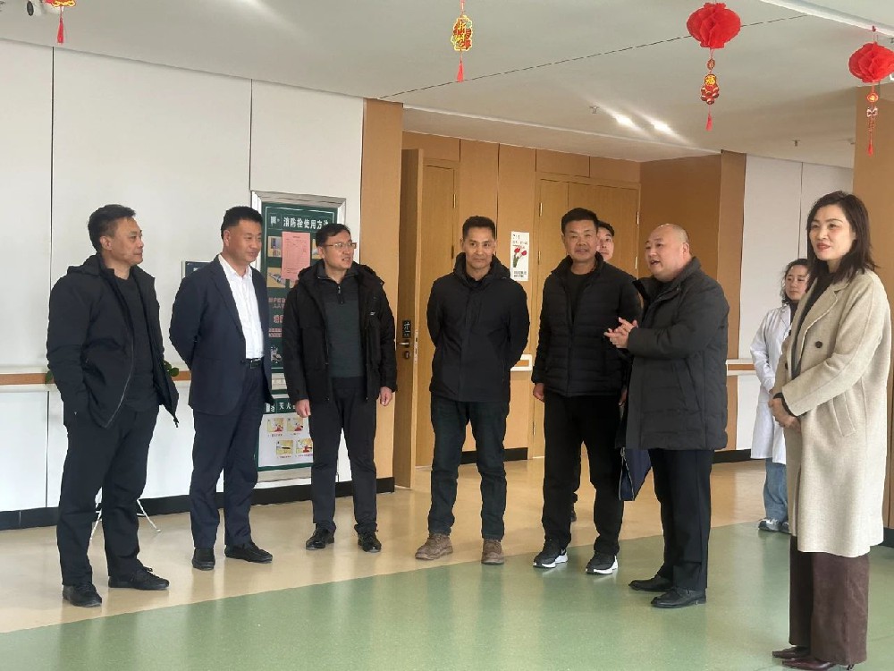 枣庄市卫健委领导调研诚德医养，共探医养结合新发展